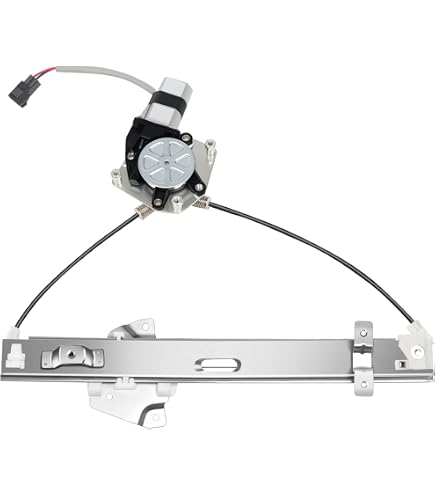 URO Parts Rear Left Window Regulator With Motor - Premium Ball Bearing Design, Fits Select Models - View #9