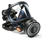 SUNDSTROM SAFETY SR 200 Full Face Mask Glass Vi