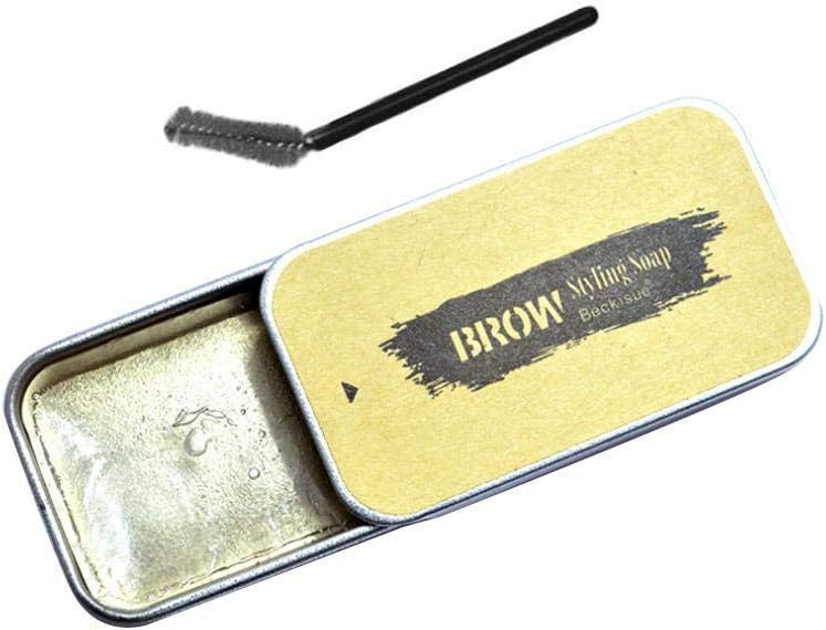 Eyebrow Styling Soap Gel, 3D Feather Brows Shaping Cream, Eyebrow Extension Gel Long Lasting Waterproof Natural Eye Brow Makeup