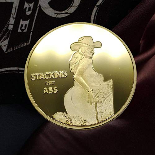 Sexy Stripper Pin Up Good Luck Challenge Coin - Gift for Men, Jewelry Quality - Thumbnail 4
