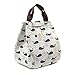 Victing Cute Reusable Insulated Lunch Bag Tote Soft Cooler Carry Bag for Travel and Picnic (Whale)
