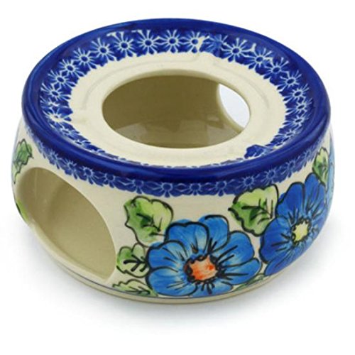Ceramika Bona H0813H Polish Pottery Ceramic Heater Hand Painted, 6-Inch