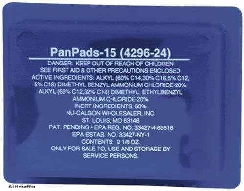 Case of (12) Nu-Calgon PanPads # PanPads-15/4296-24, Good up to 15 Tons