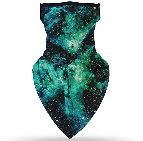 Headwear Bandana Face Mask with Ear Loops for Rave Neck Gaiter Face Mask Women Dust Wind,Tube Mask,Face Scarf