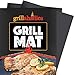 Grillaholics Grill Mat - Set of 2 Heavy Duty BBQ Grill Mats - Non Stick, Reusable, and Easy to Clean Barbecue Grilling Accessories - Lifetime Manufacturers Warranty primary