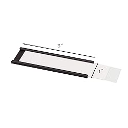 Realth C Channel Magnetic Label Holders 30 Pack