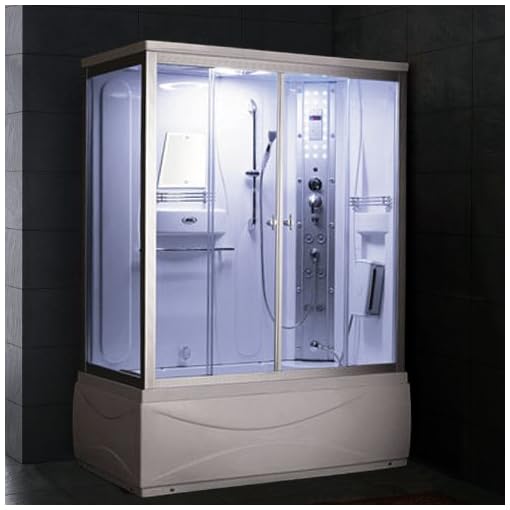 Big Steam Shower Room W Whirlpool Tub Jacuzzi Heater