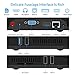 Z83-F Mini PC Fanless Silent Desktop 4GB RAM, 64GB eMMC, HD Intel Quad Core CPU up to 1.92GHz, 2W TDP, 1000M LAN, Dual Band WiFi, BT4.2, HDMI&VGA Ports by Aoxunthumb 2