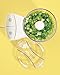 Hamilton Beach 72600 Corded Food Chopper, 135 W, 3 Cup, Stainless Steel, White