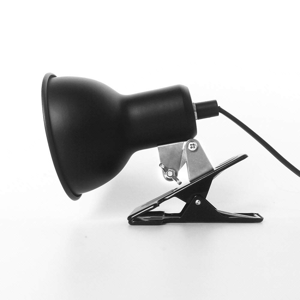 PETSOOO 5.5 Inch Adjustable Lamp Holder for Tortoise and Other Reptile NJ-18-S