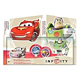 Disney Infinity TRU Exclusive Race to Space Pack with Crystal Lightning McQueen, Buzz Lightyear with C.H.R.O.M.E. Damage Increaser and Zurg's Wrath Power Discs