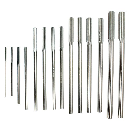 PROLINEMAX 14 Pc 0.124-0.501" HSS Chucking Reamer Set Straight Shank Flute Decimal Sizes - Thumbnail 3