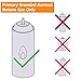 Cooking Torch, Chef Lighter Flame Gun Tool, Kitchen Culinary Refillable, Adjustable Flame and Safety Lock, Creme Brulee Torch for BBQ, Baking, DIY, Soldering (Gas Not Included)
