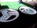 TWO (2) 105-1816 TORO PUSH MOWER REAR HI-WHEELS 20012 20016 20019