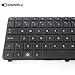 SUNMALL Keyboard Replacement with Big Enter Key Compatible with HP Compaq G72 CQ72 Series G72-100 G72-200 G72T-200 CTO G72-a00 G72-b00 G72t-b00 CTO G72-c00 Laptop Series Black US Layout