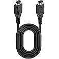 weigongr GBA Link Cable,2 Player Game Link Cable Compatible for Nintendo Gameboy Advance SP,Gameboy Advance, GBA Color Link Cable,3.96Ft Black