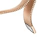 KoolBands 18mm Stainless Steel Strong Magnet Loop Bracelet Wrist Watch Band For LG Watch Style (Rose Gold)