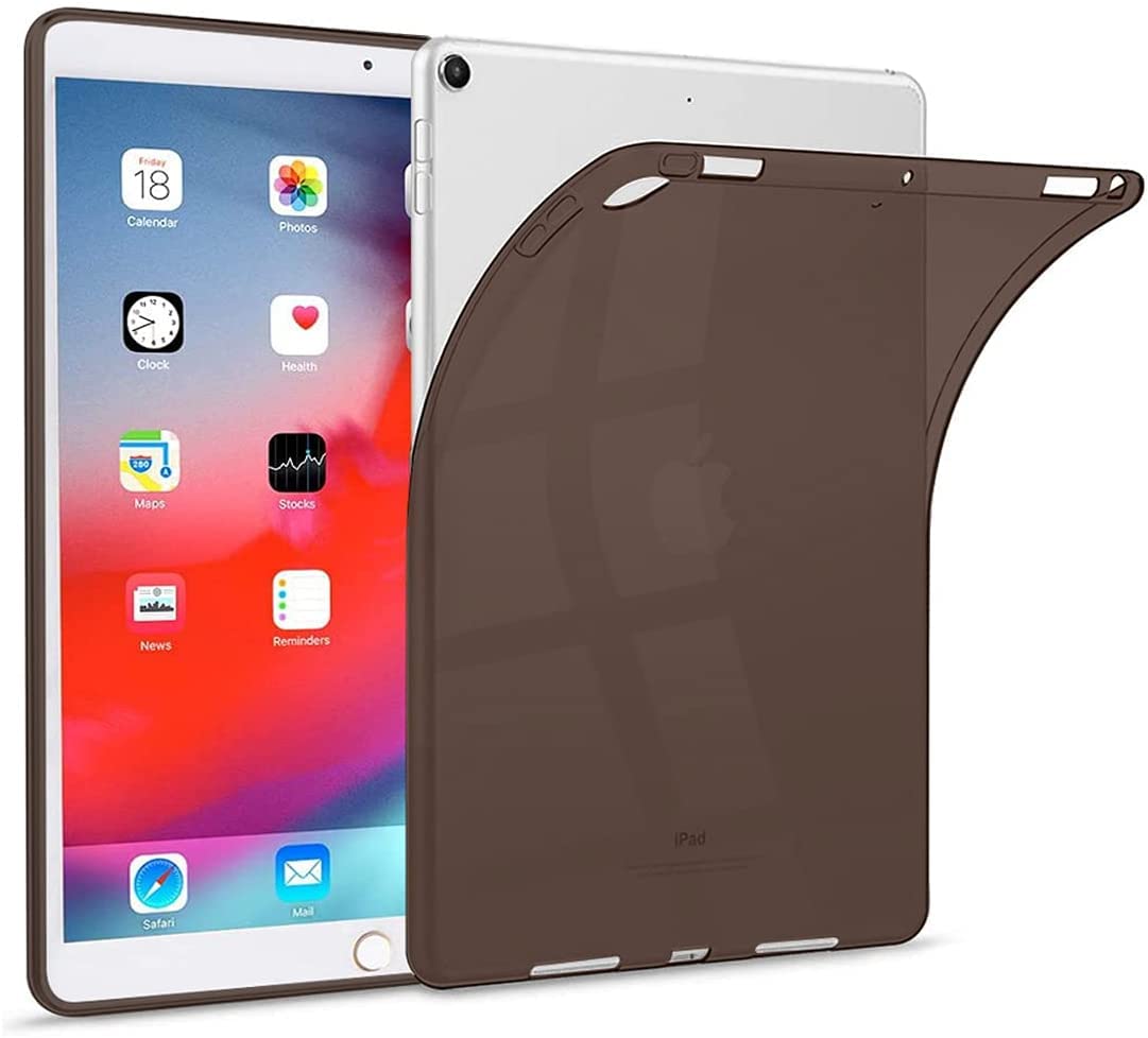 Demacia iPad Air 1 2013 9.7'' Case,Black Transparent Slim Silicone Soft TPU Tablet Computer Case for Apple iPad Air 1st Edition 2013, 9.7'' Model A1474/ A1475/ A1476(NOT for iPad Air 2/3/4)