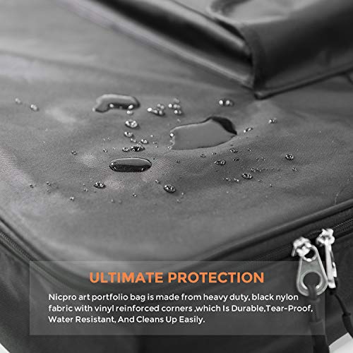 4 Nicpro+Portfolio+Waterproof+Carrying+Photography