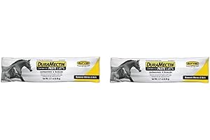 durvet Duramectin Ivermectin Paste 1.87% for Horses, 0.21 oz (Pack of 2)