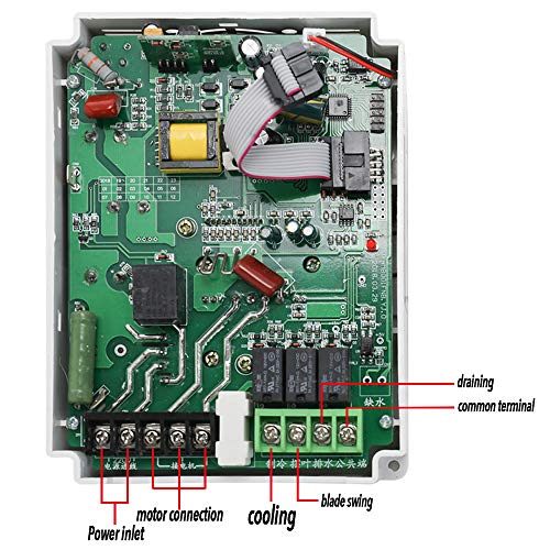image for Baugger VFD Inverter VFD Drive, Air Cooler Inverter Adjustable Variabl