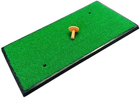 Beenspin Golf Mat 24″x12.9″.Durable Heavy Rubber Base Golf Hitting Mat,Outdoor Golf or Indoor Golf Practice mat,Portable Golf Training Equipment for Pros & Beginners. Beenspin Golf Mat 24″x12.9″.Durable Heavy Rubber Base Golf Hitting Mat,Outdoor Golf or Indoor Golf Practice mat,Portable Golf Training Equipment for Pros & Beginners.