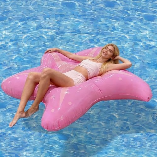 Inflatable Hammock, Adults Starfish Floating Hammock, Inflatable Swimming Pool, 150 cm, Inflatable Beach Hammock, Water Parties, Summer Beach