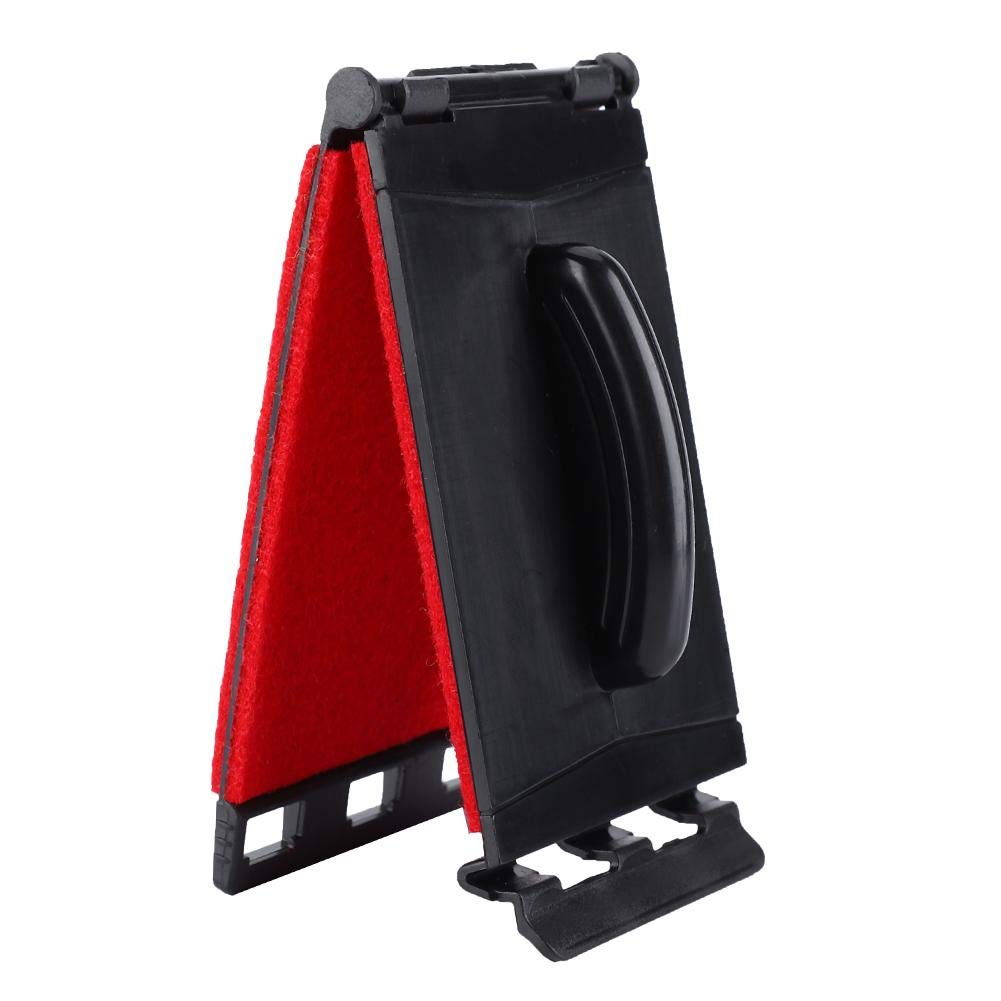 Guitar String Scrubber, Durable String Cleaner Cleaning and Care Tool Instrument Accessories for Guitar Bass (Red)