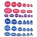 Qiilu 36PCS Super Auto Car Body Paintless Dent Repair Tools PDR Glue Puller Tabs Removal Kits