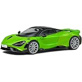 Solido 1:43 Scale Diecast Mclaren 765 LT Green Metallic 2020 Model S4311902