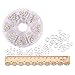 PandaHall Elite About 2800 Pcs Iron Open Jump Rings O Ring Diameter 4mm 5mm 6mm 7mm 8mm 10mm for Jewelry Making Silver