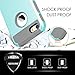 iPhone 5S Case, iPhone SE Case, Hinpia [Seaplays] Dual Layer Slim Bumper Cover Rugged Hybrid Shock-Absorption and Anti-Scratch Protective Case for Apple iPhone 5 5S SE (Mint/Gray)