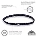 Ultimate Grip Sports Headband - Quadruple Braided Headwear with No Slip Grip. Perfect for Running, Soccer, Softball, Basketball, Tennis, Volleyball, Yoga & Working Out.