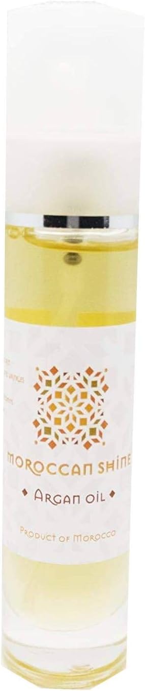 Moroccan Shine Cosmetic Argan Oil 30ml 100% Pure Organic Authentic Ideal Anti-Ageing, Natural Moisturiser and Care for Skin Body Face Hair Beard & Nails