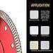 4 inch Diamond Porcelain Saw Blade for Cutting Porcelain Tiles……