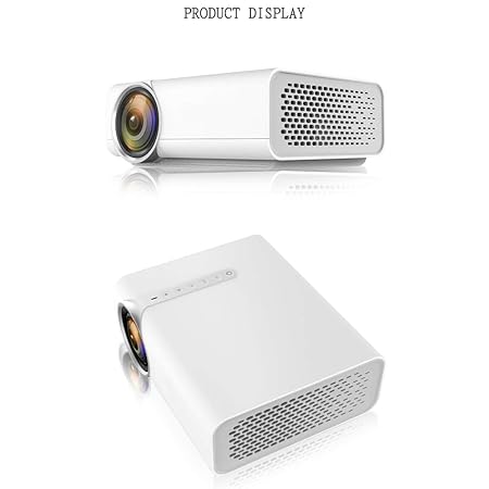 MengEn88 Proyector portátil LED Focusing Lente HD 1080P ...