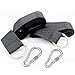 Tree Swing Hanging Straps Kit Holds 2000 lbs,10ft Extra Long Straps£¬Strap with Safer Lock Snap Carabiner Hooks Perfect for Tree Swing & Hammocks, Perfect For Swings,Carry Pouch Easy Fast Installation
