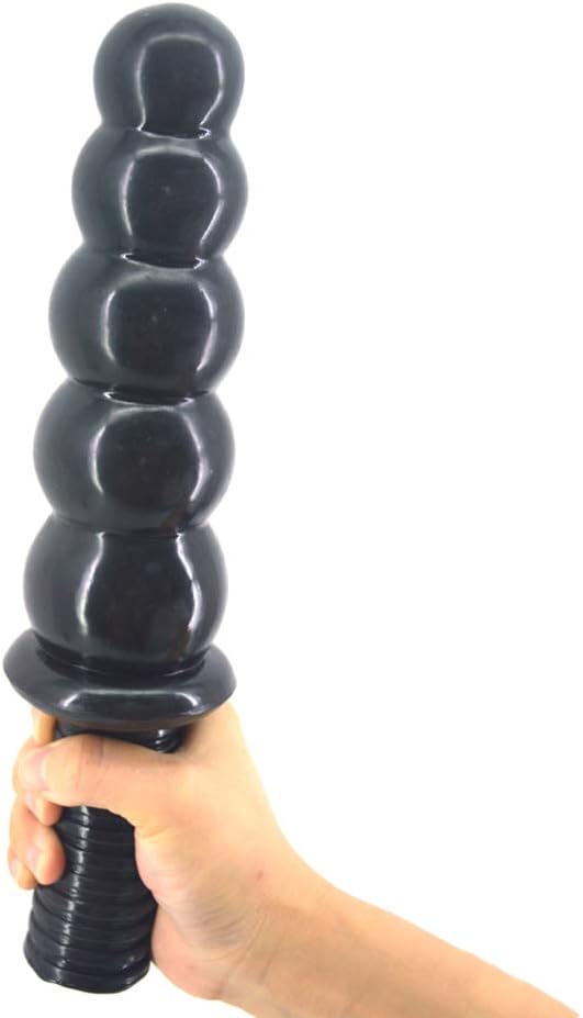 wuashduw Women Men Toy with Handle Toys Super Large Long Plug Beads