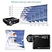 Projector, Tontion 2400 Lux Video Projector supporting 1080P -50,000 Hour LED Full HD Mini Projector, Compatible with Amazon Fire TV Stick, HDMI, VGA, USB, AV, SD for Home Theaterthumb 2