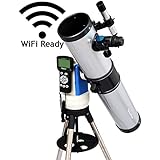 Silver 3" Computer Controlled Reflector Telescope / Automatic Star Finding Computer / iOptron SmartStar-E "Go To" Mount / Full Size Tripod / iOptron StarFi Wi-Fi Adapter