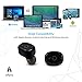 Wireless Earbuds xFyro xS2 Best Bluetooth Headphones with Microphone IPX7 Waterproof Sweatproof Sports Earphones with Stereo Noise Cancelling Headsets for iPhone and Android Charging Case v2 (Black)