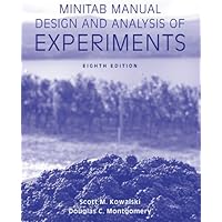 Minitab Manual Design and Analysis of Experiments