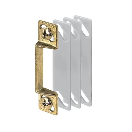 Prime Line Products 5011 Screen Door Strike Plate With Shims