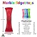 Marble Fidget Toys - 14 Relaxing Therapy Toys, Relieves Stress & Anxiety, Increase Focus for Sensory Kids and Soothing Children & ADHD ADD OCD Autism, 2 key holders, 2 double marble toys - by C&Berg