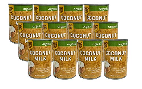 Nature's Greatest Foods, Organic Coconut Milk, No Guar Gum, Unsweetened, 13.5 Ounce (Pack of 12) - Thumbnail 6