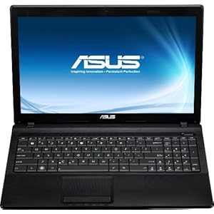 Asus X54C-SO404D 39,6 cm (15,6 Zoll) Notebook (Intel Pentium B960 2,2GHz, 4GB RAM, 320GB HDD, Intel HD, DVD, Linux) schwarz