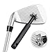 Golf Club Groove Sharpener Tool with 6 Cutters, Vancle Golf Club Re-Grooving Cleaning Tool 6-Tip, Golf Accessories (Black)