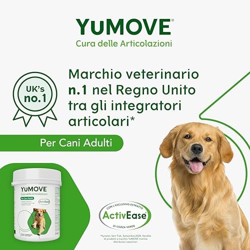 Integratore Articolazioni Cane 2-7 Anni – 300 Compresse ActivEase