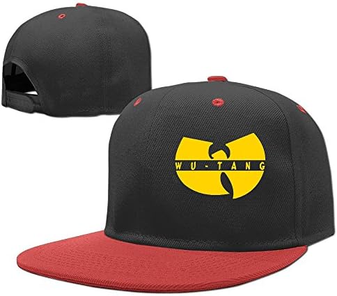 MEGGE Wu-Tang Clan Classic Yellow Distressed Logo Fashion Cotton Adjustable Baseball Hats Sun Visors - Yellow