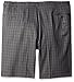 Haggar Men's Big-Tall Cool 18 Graphic Windowpane Pleat Front Short